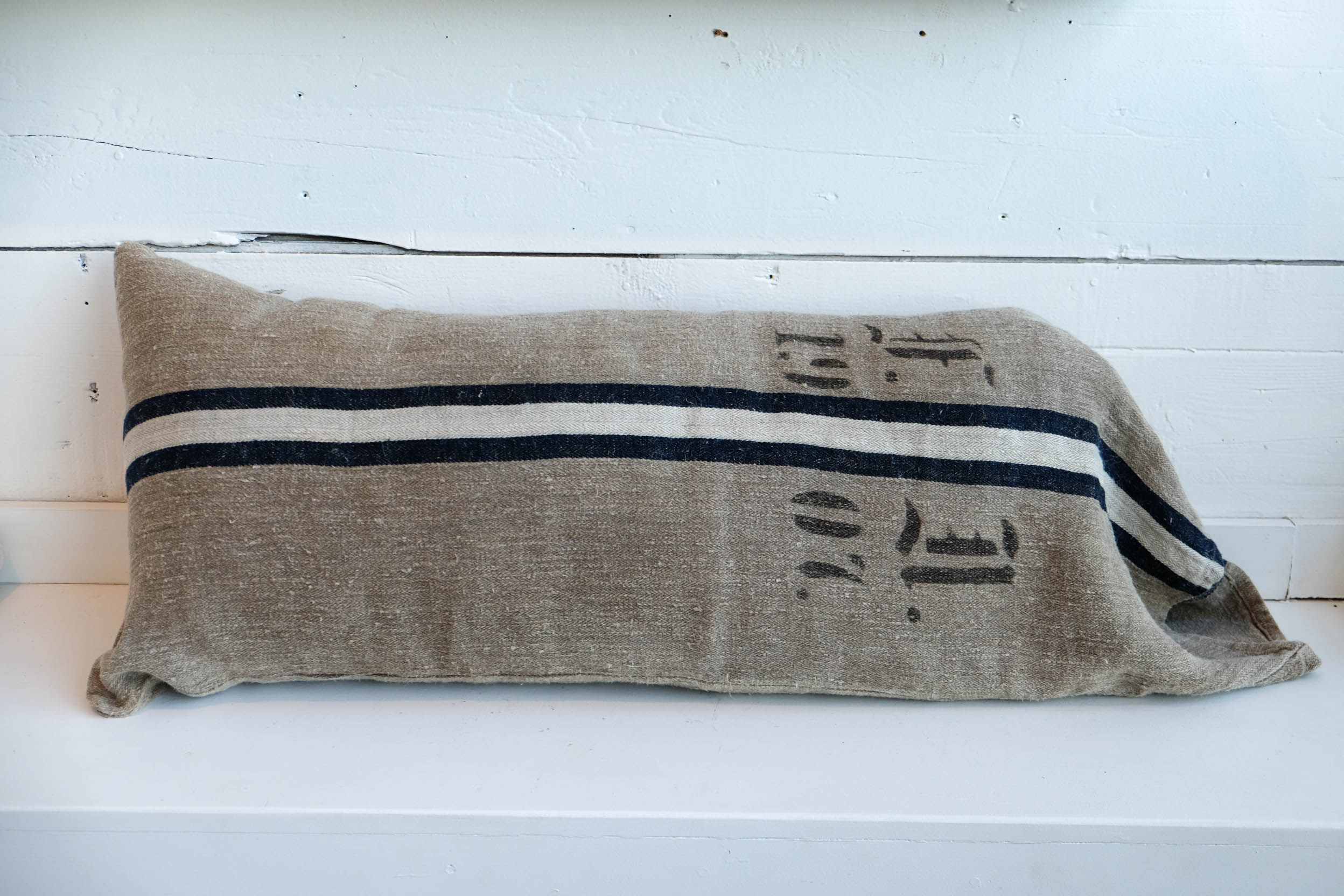 German Grain Sack Pillow