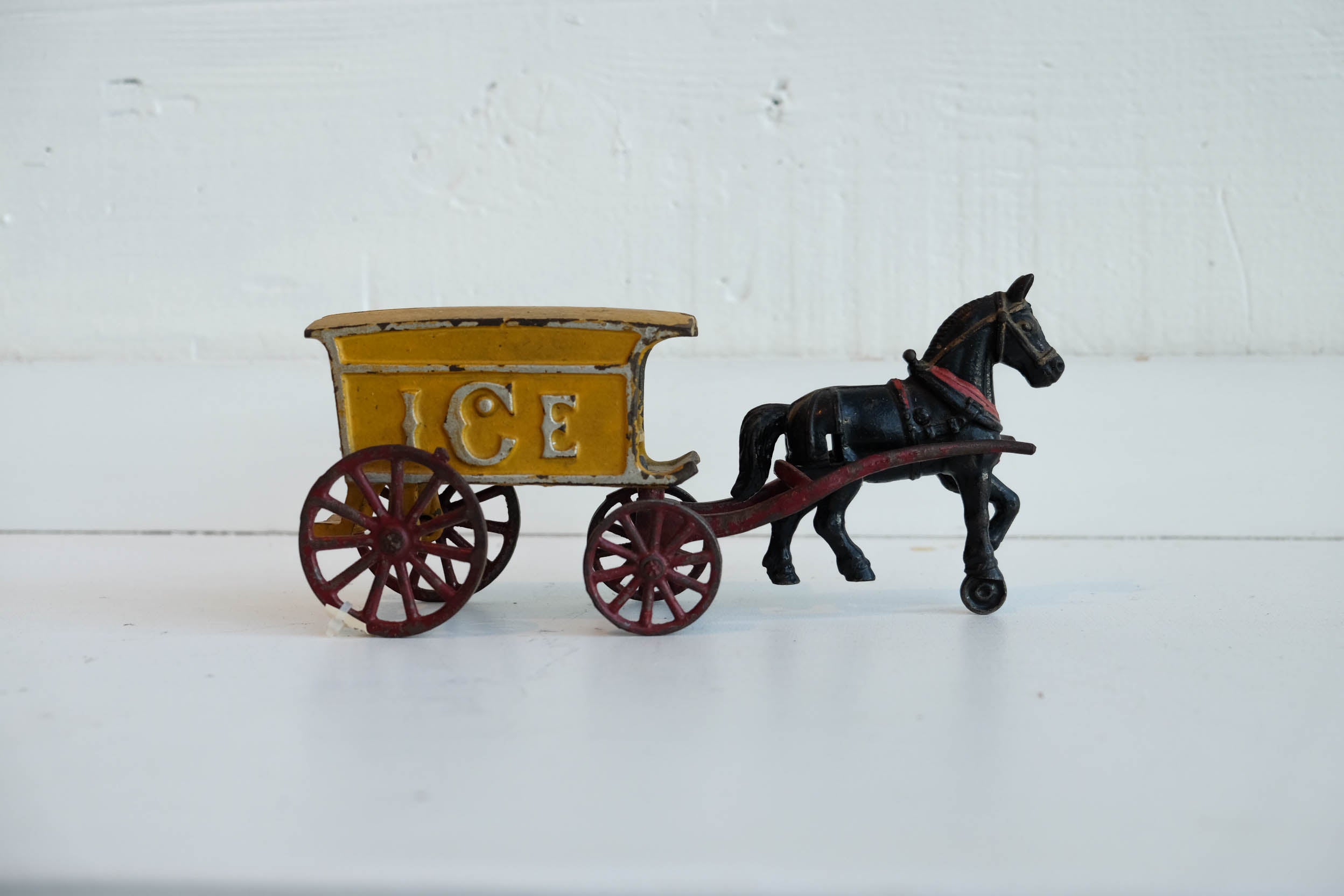 'Ice' Yellow Horse Drawn Cart l #16