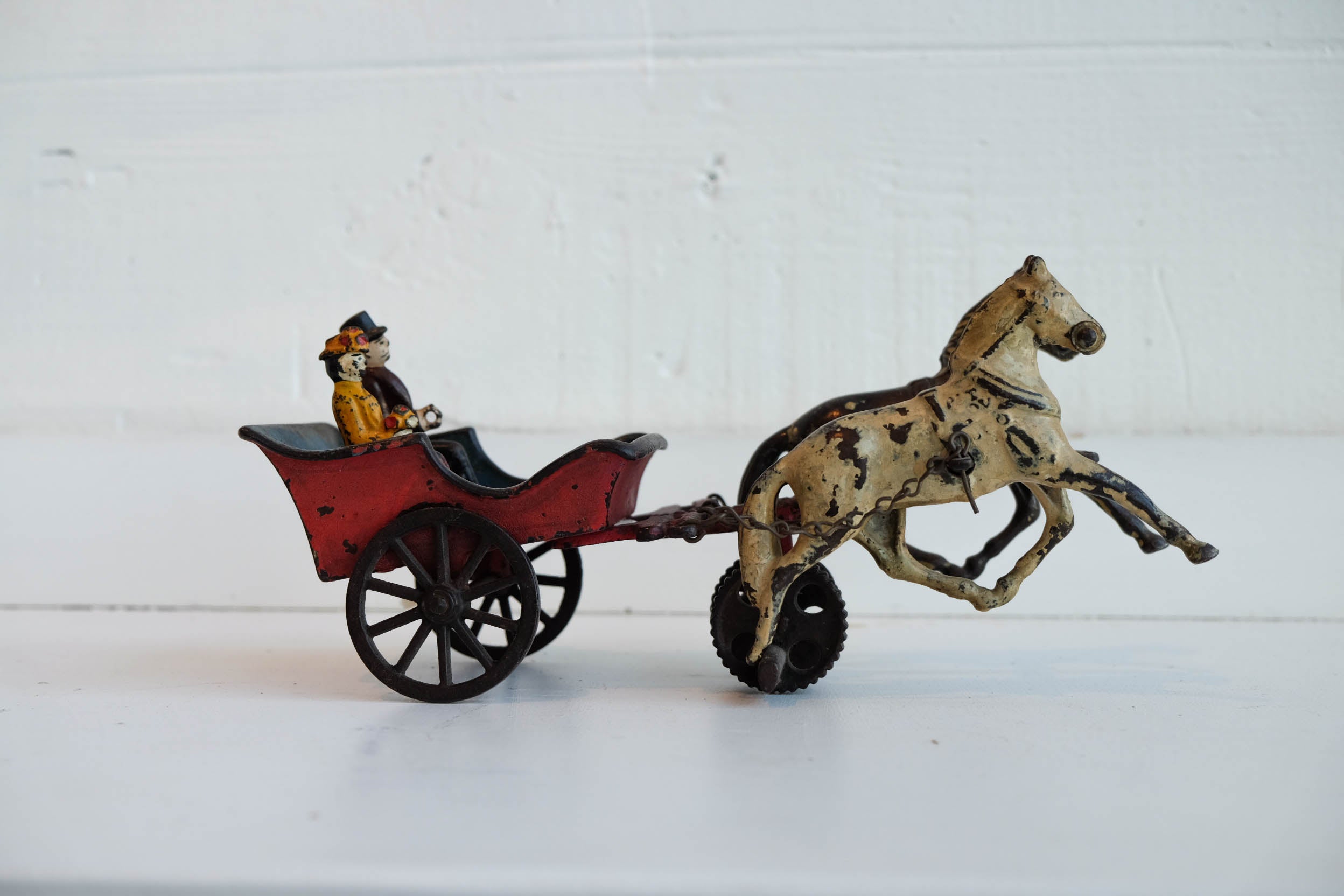 Red Carriage With a Couple l #34