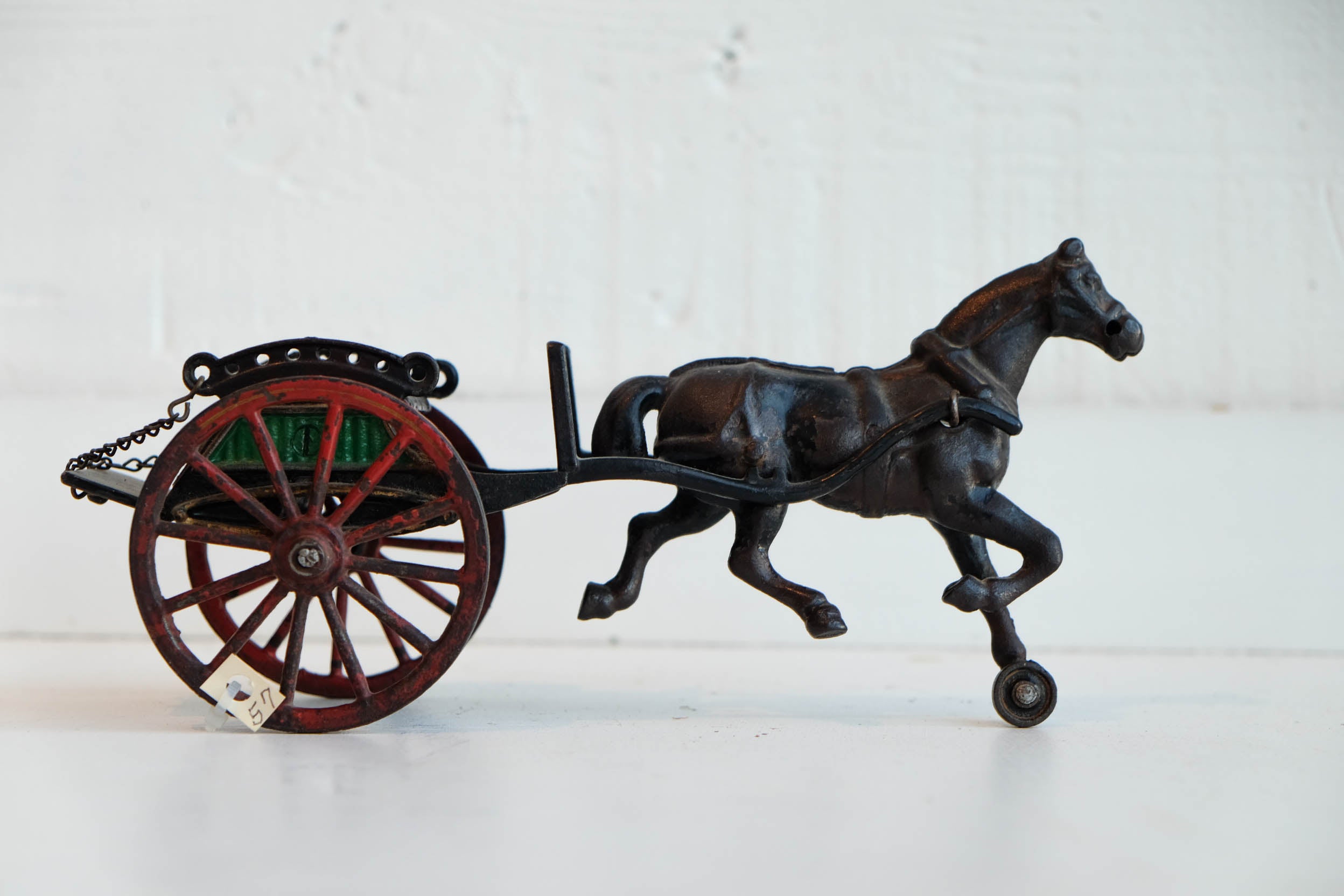 Small Cart With Red Wheels l #57