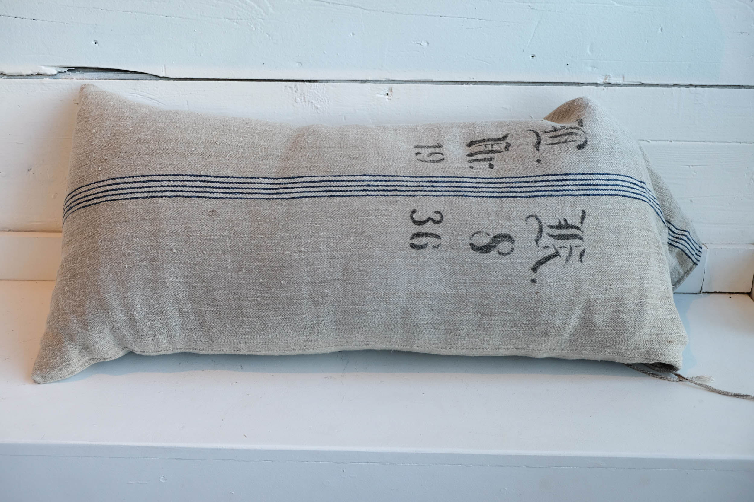 German Grain Sack Pillow