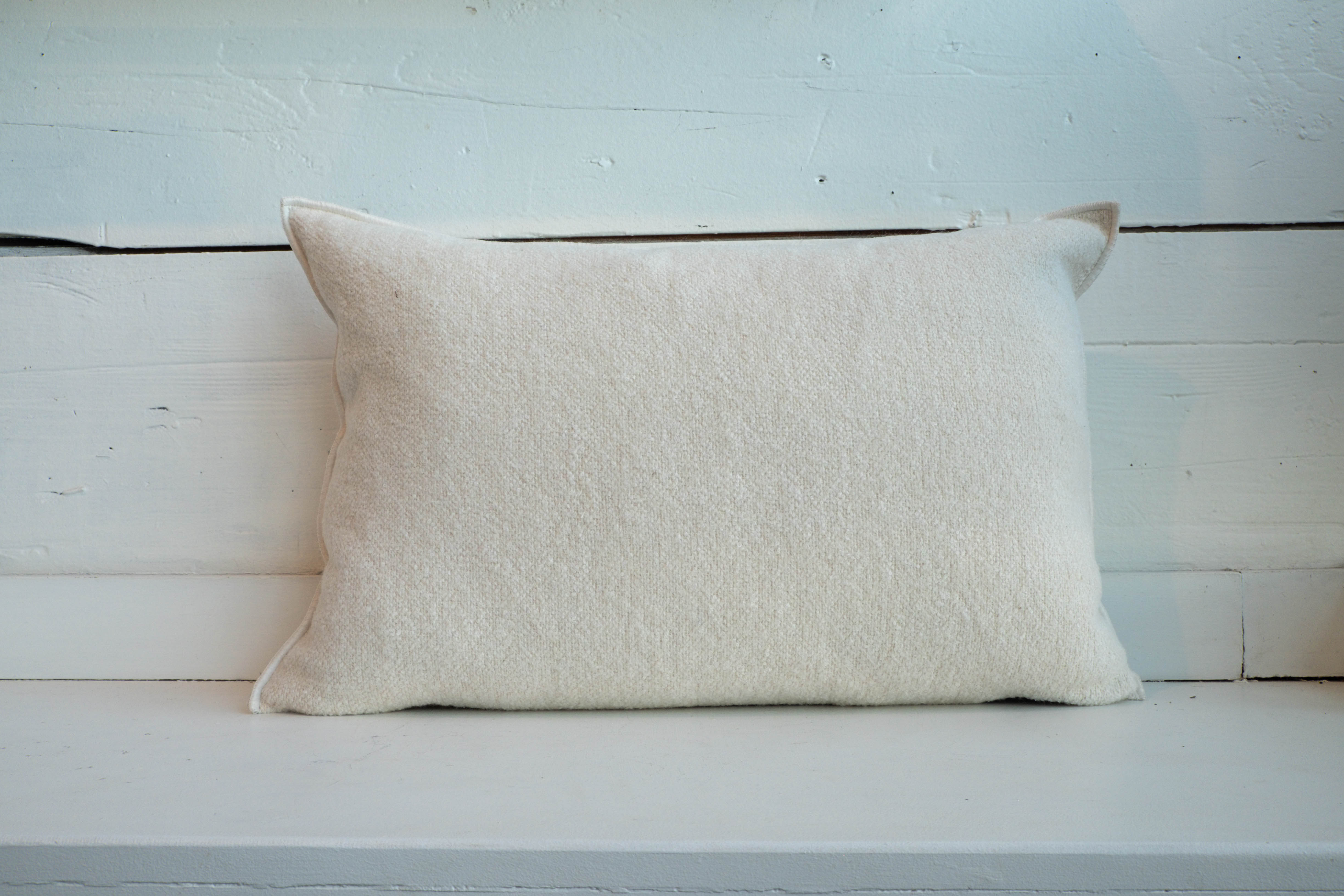 Maison de Vacances | Canvas Bouclette in Blanc