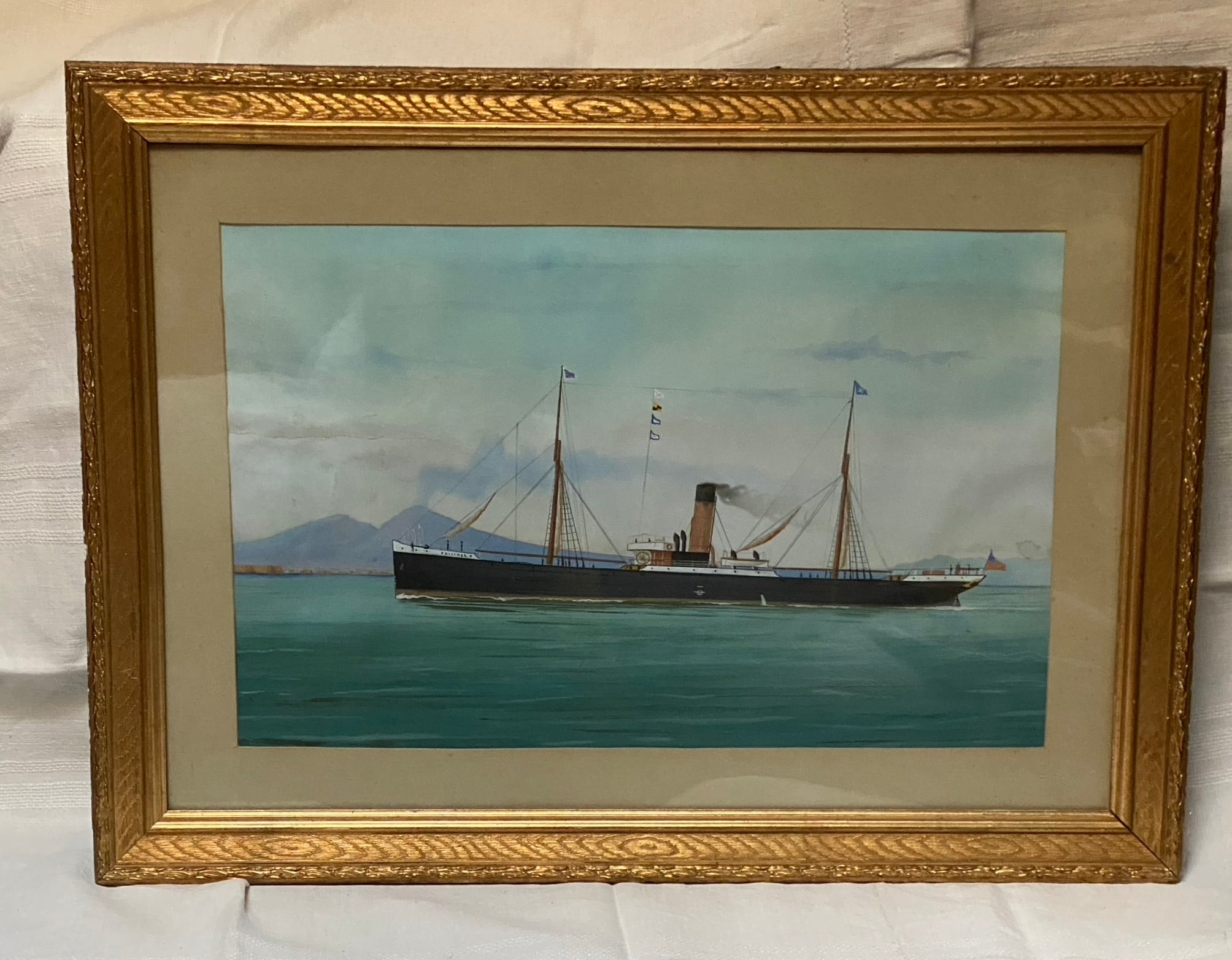 Steamship Painting
