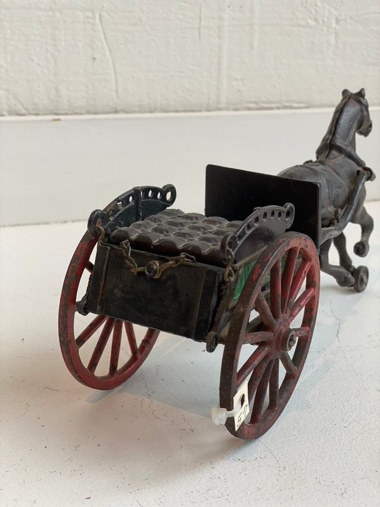 Small Cart With Red Wheels l #57
