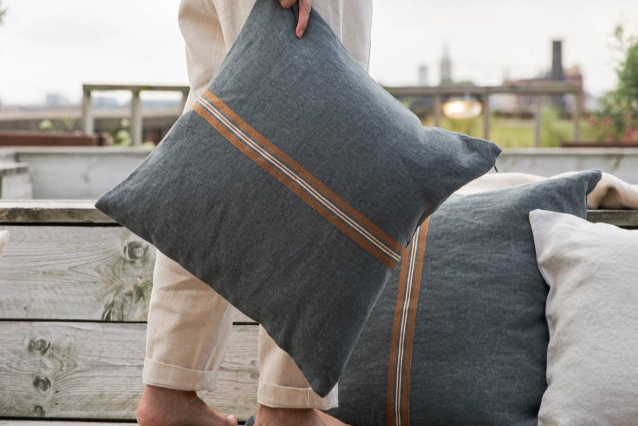 Libeco Linen Atlas Pillow l 20x20