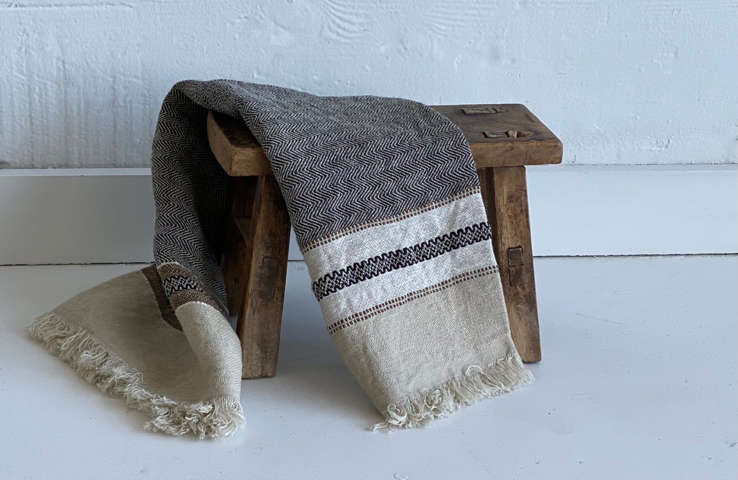 Libeco Linen Guest Towel l Beeswax
