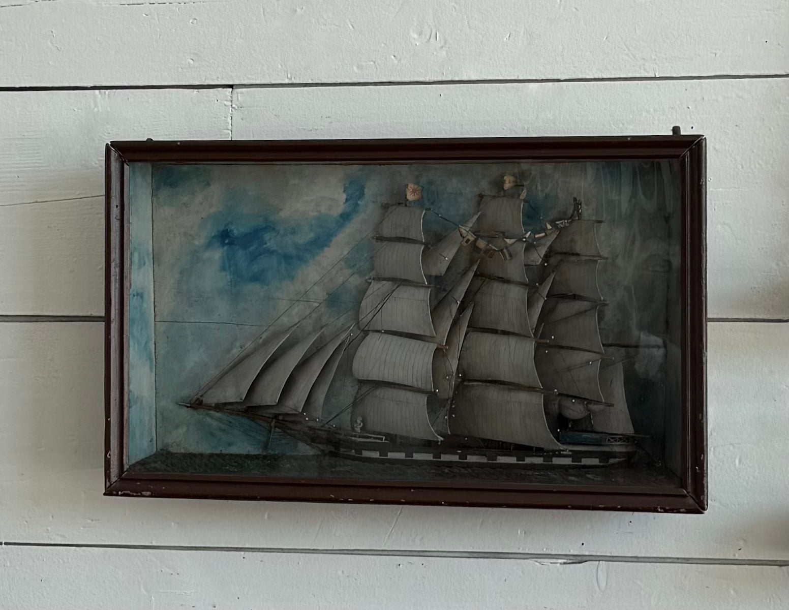 Antique Ship Diorama-Scotland