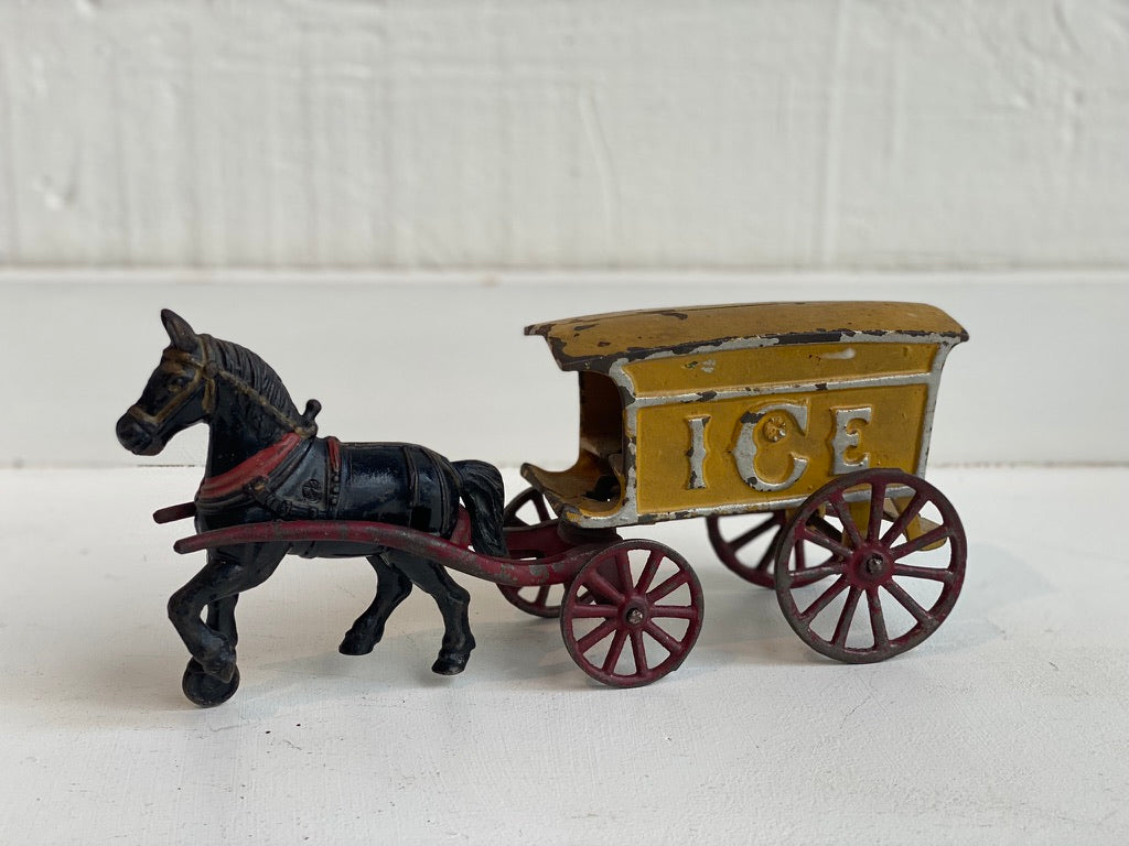'Ice' Yellow Horse Drawn Cart l #16