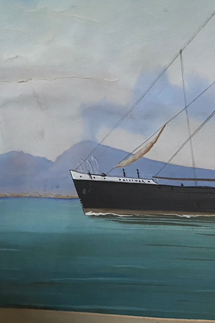 Steamship Painting