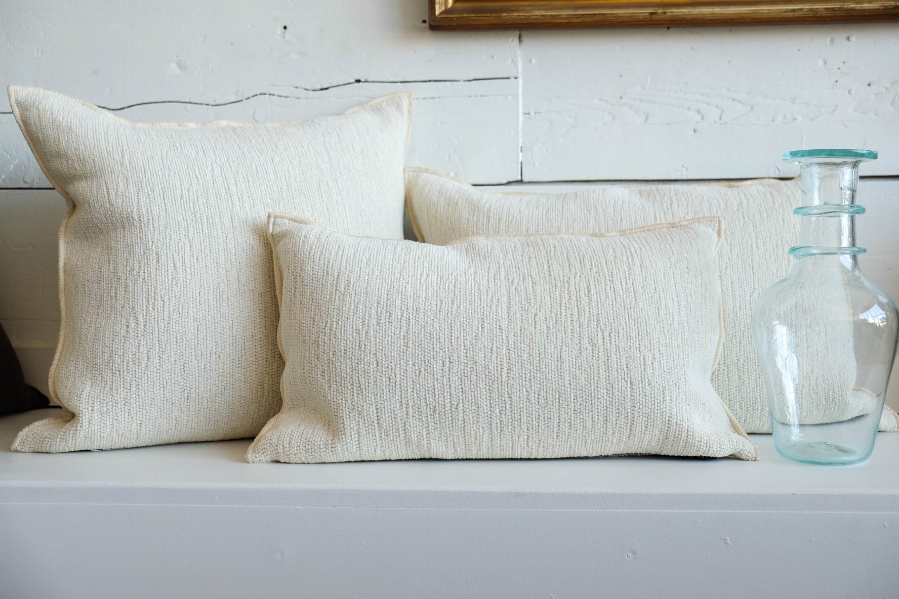 Maison de Vacances | Tufted Canvas Creme - Multiple Sizes