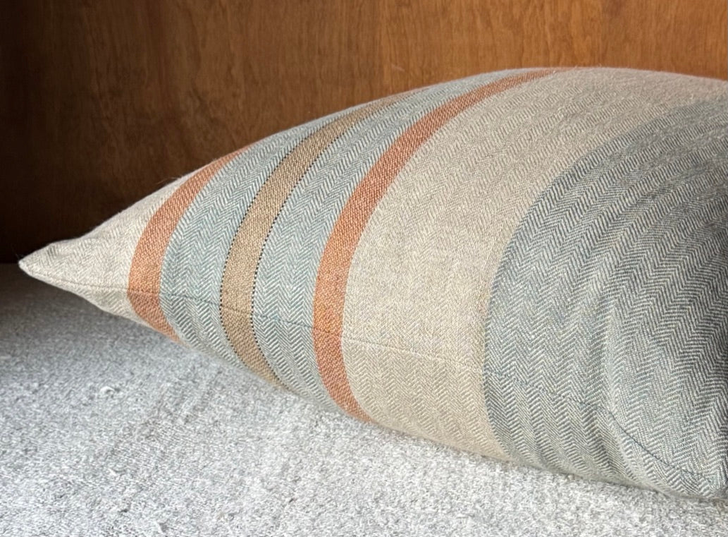 Libeco Linen Pillow | Multi Stripe