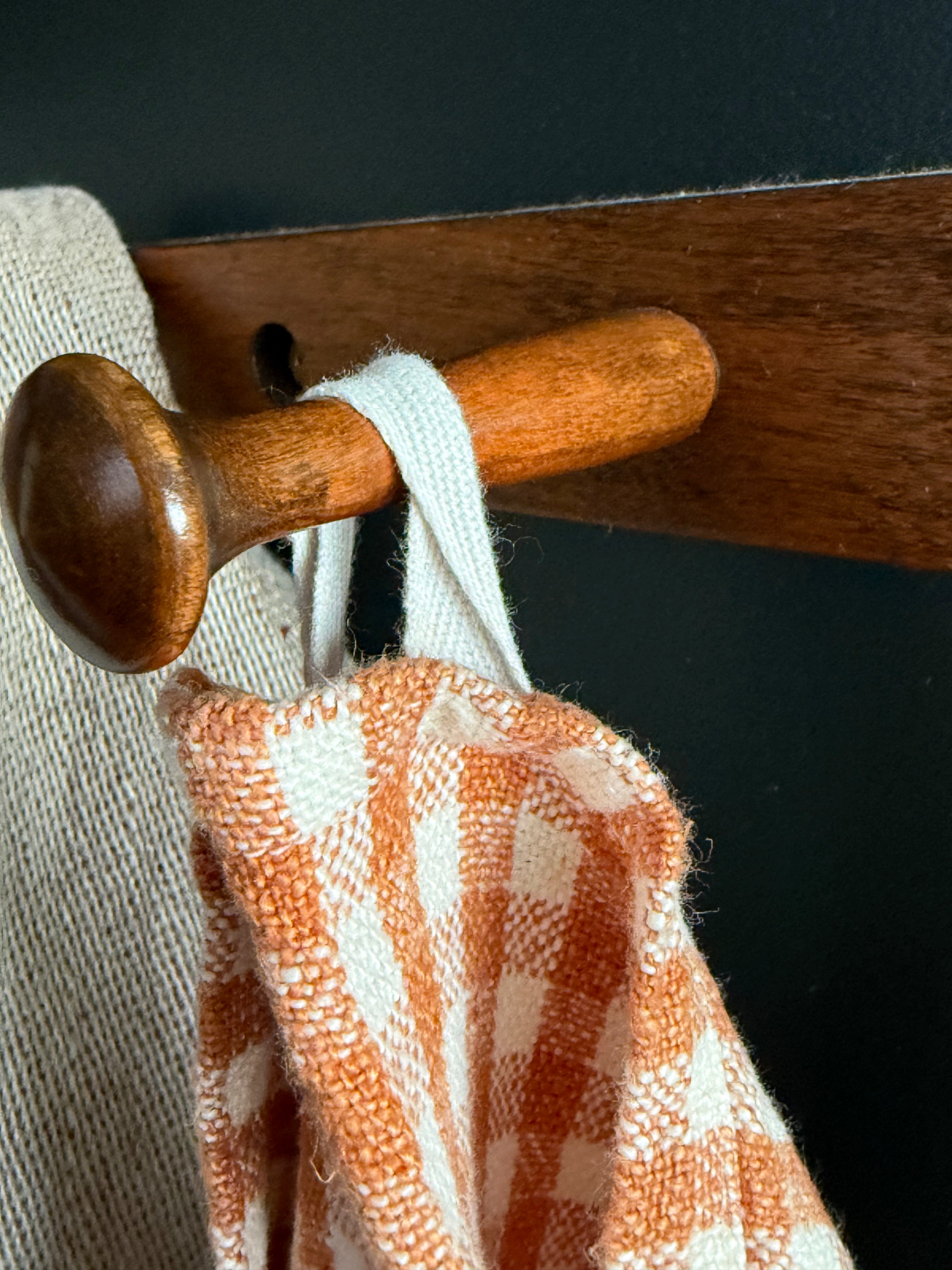 Gingham Linen Tea Towel